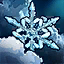 Status icon of frozen ground and Creeping Ice, both deal cold damage over time