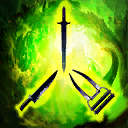 ClawDaggerSwordAttackDamage2 passive skill icon.png