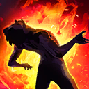FireDamageOverTimeNotable passive skill icon.png