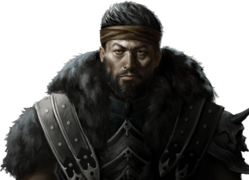 Portrait of Dannig Warrior Skald