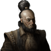 Portrait of Tujen The Haggler